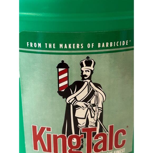 King Talc Soothing Cooling Pleasantly Scented 9oz New - Picture 2 of 6